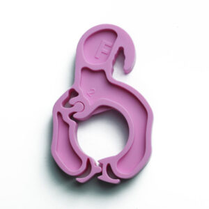 Sokkeklyper 10 pk rosa